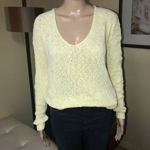 V neck sweater